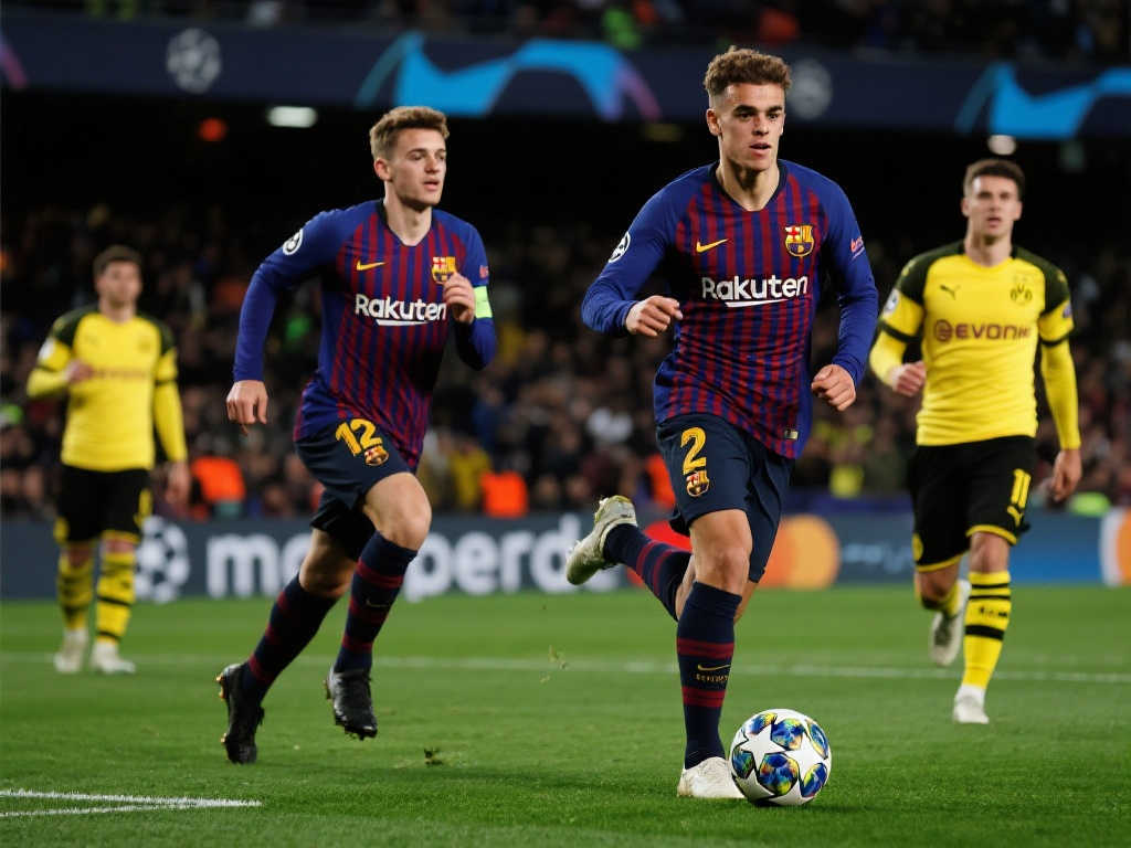 【欧冠】巴萨3-2险胜多特，费兰·托雷斯与吉拉西双双建功